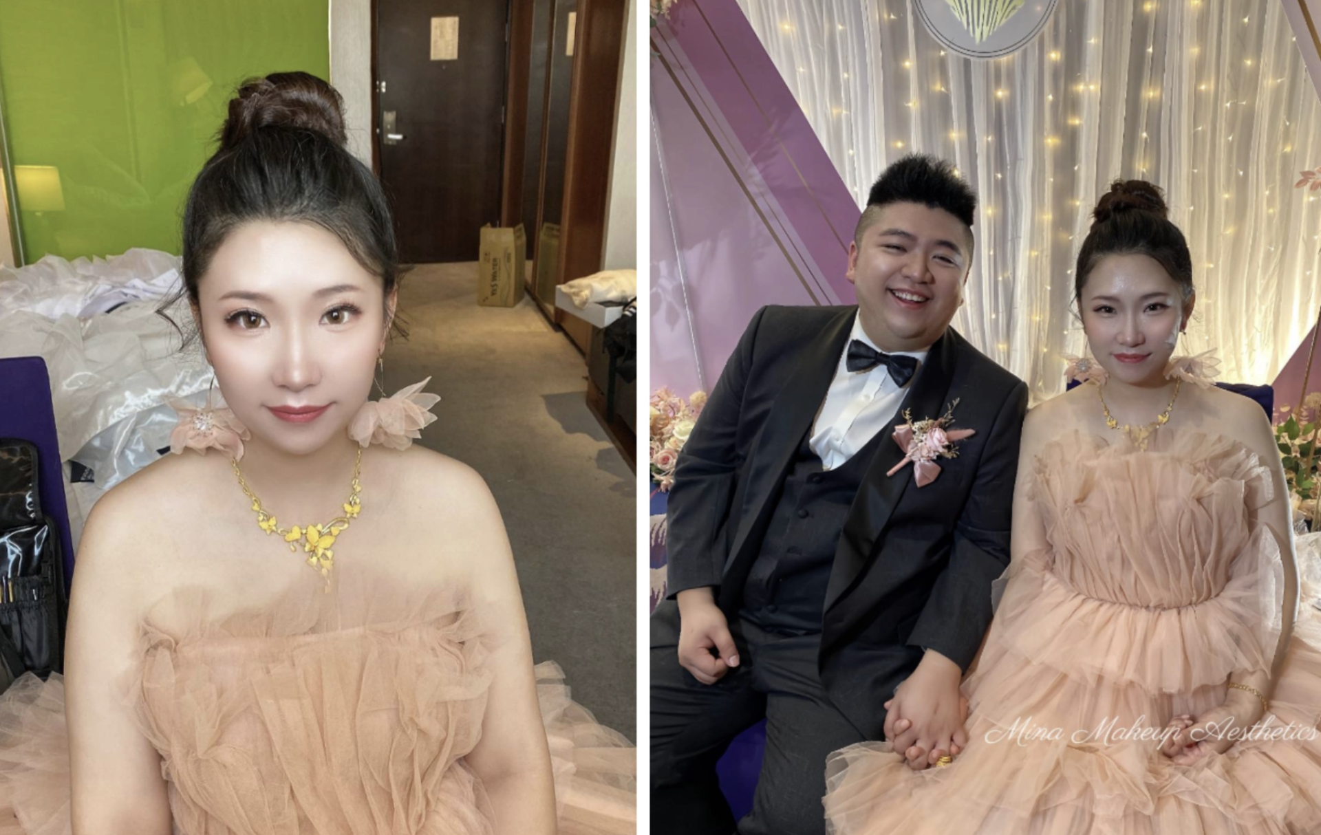 【婚禮造型師推薦】臨場反應×觀察優勢，為你變出專屬驚喜｜Mina-wed225結婚問問我